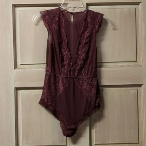 H&M lace teddy